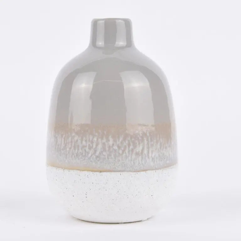 Sass & Belle Vas Stengods Grå Mojave